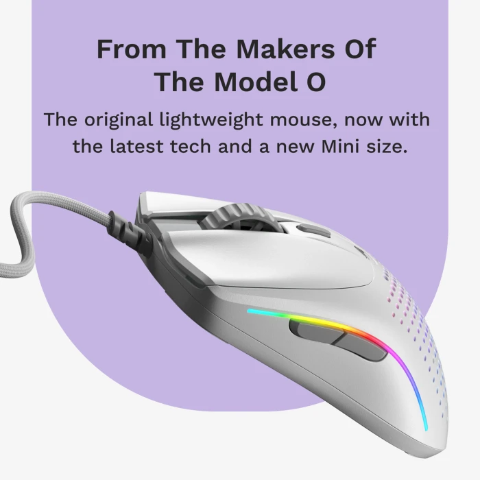 Glorious Model O 2 Mini weiß matt, USB