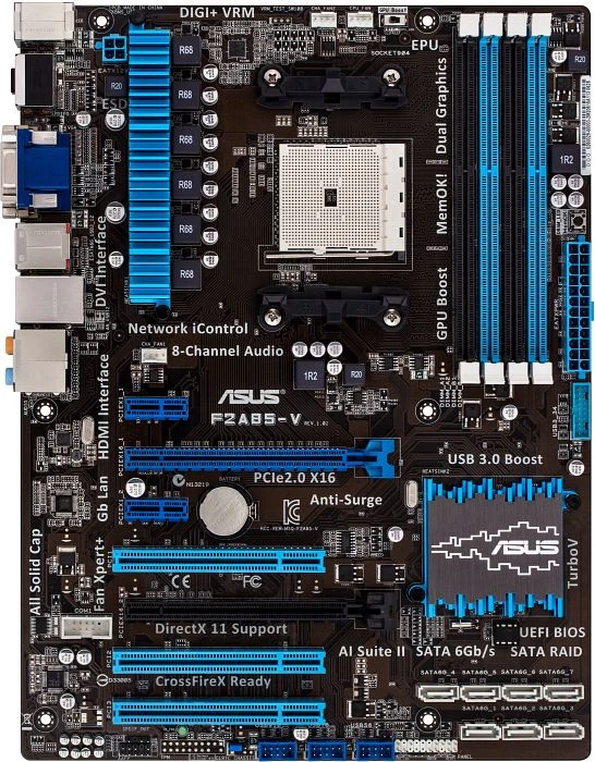 ASUS F2A85-V (AMD FM2)