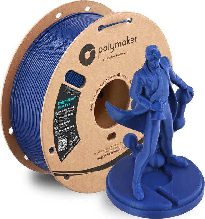 Polymaker Pro, blau, Spule, 1.75mm, 1.00kg