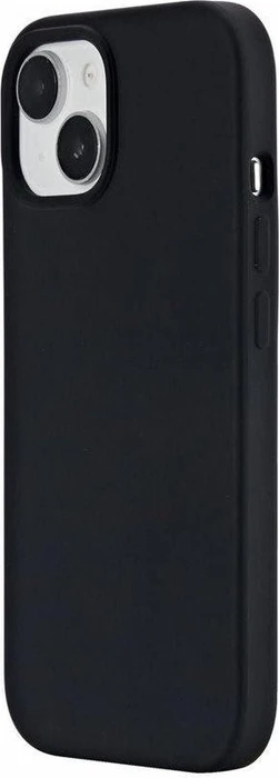 eSTUFF Infinite Rome Magnetic Silicone Cover für Apple iPhone 15 schwarz