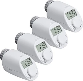 eQ-3 eqiva CC-RT-N2-EQ, Model N Heizkörperthermostat, Heizungssteuerung, 4er-Pack