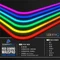 Titanwolf Lava Lightning RGB XXL Gaming-Mauspad, 800x300mm, schwarz/rot Vorschaubild