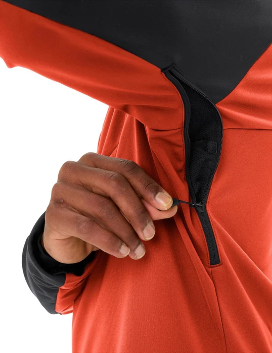 Vaude Posta II Softshell Fahrradjacke glowing red (Damen)