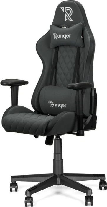 Ranqer Halo Fabric RGB Gamingstuhl, schwarz
