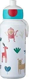 Mepal Pop-Up Campus Trinkflasche 400ml animal friends