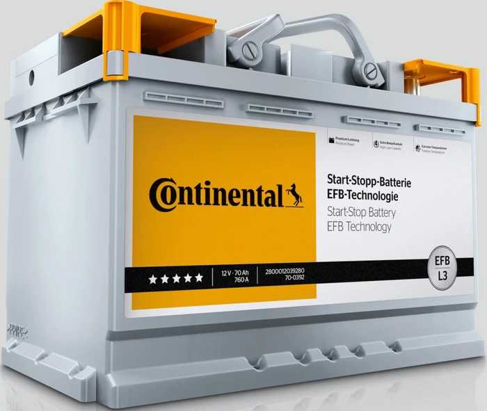 Continental Start-Stopp-Batterie EFB L2