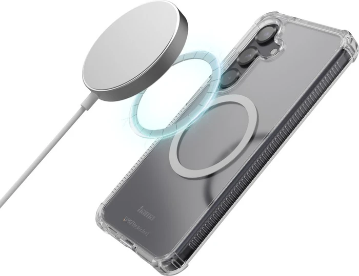 Hama Handyhülle Extreme Protect magnetisch für Samsung Galaxy S25+ transparent