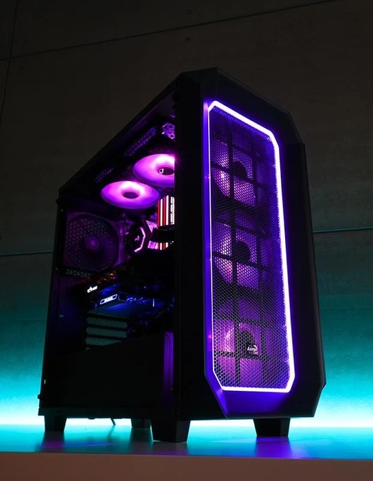 AeroCool Project7 P7-C0 Pro schwarz, Glasfenster