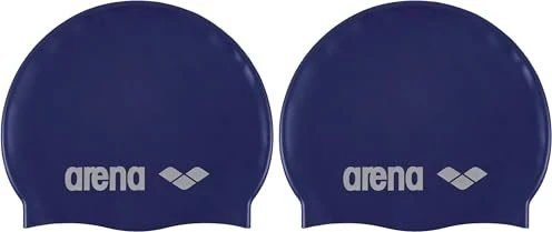 Arena Classic Silikon Badekappe denim/silver