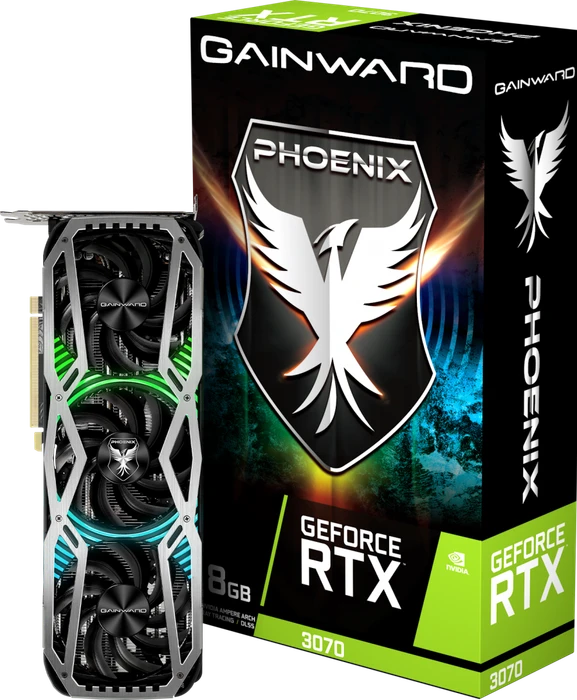 Gainward GeForce RTX 3070 Phoenix V1 (LHR), 8GB GDDR6, HDMI, 3x DP