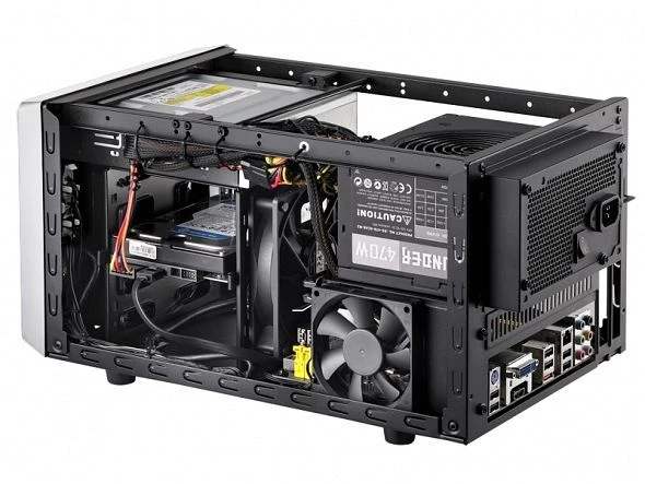Cooler Master Elite 120 Advanced weiß, Mini-ITX