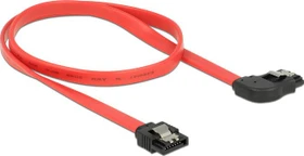 DeLOCK SATA 6Gb/s Kabel rot 0.5m, rechts gewinkelt (83969)