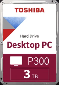Toshiba P300 Desktop PC 3TB, 512e / 3.5" / SATA 6Gb/s, bulk