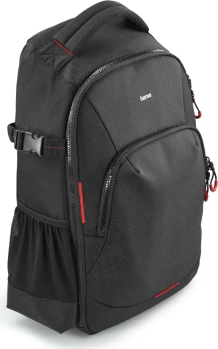 Hama Ohio 190 Kamera-Rucksack Schwarz/Rot