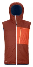 Ortovox Swisswool Piz Duan Funktionsweste clay orange (Herren)