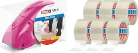 tesa tesapack Universal Versandklebeband transparent, 50mm/66m, 6 Stück