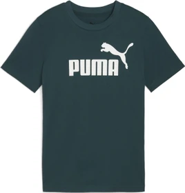 Puma ESS No. 1 Logo T-Shirt kurzarm green terrain (Junior)