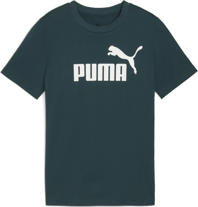 Puma ESS No. 1 Logo T-Shirt kurzarm green terrain (Junior)