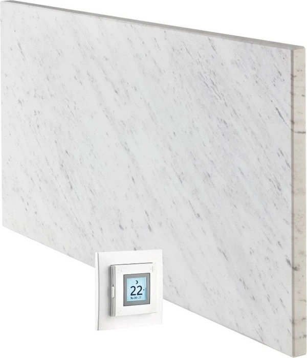 Dimplex MH 4 NO 350W Naturstein Infrarotheizung Snow Set mit DTB-2R