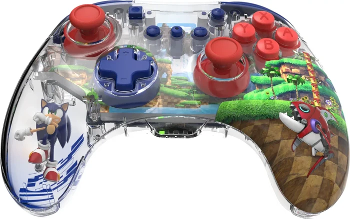 PDP Realmz Wireless Controller Sonic Green Hill (Switch)