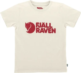 Fjällräven Logo T-Shirt kurzarm chalk white (Junior)