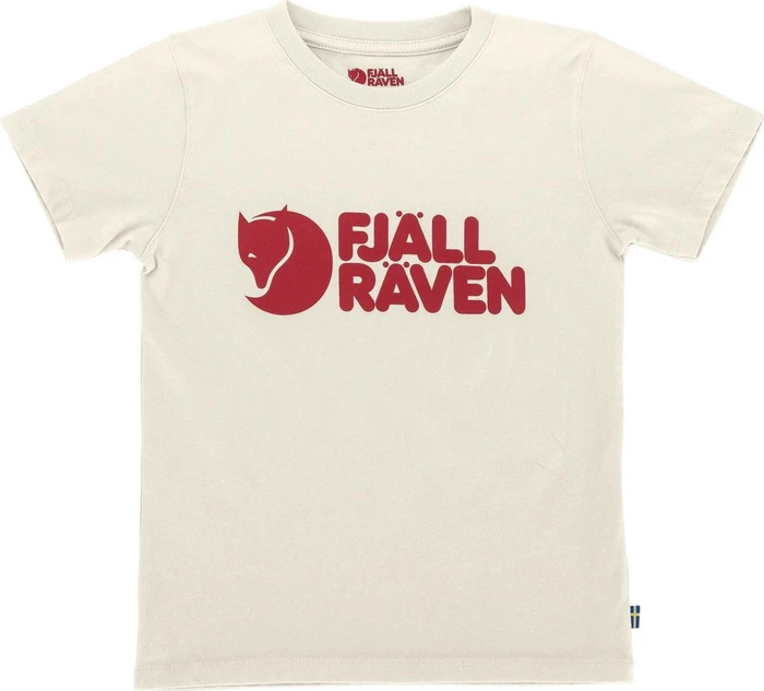 Fjällräven Logo T-Shirt kurzarm chalk white (Junior)