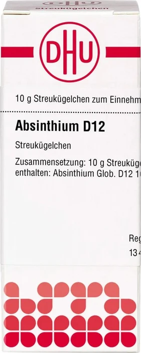 DHU Absinthium D12 Globuli, 10g
