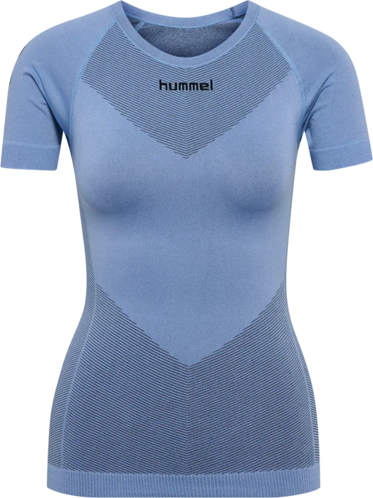 hummel Seamless Jersey Funktionsshirt kurzarm bel air blue (Damen)
