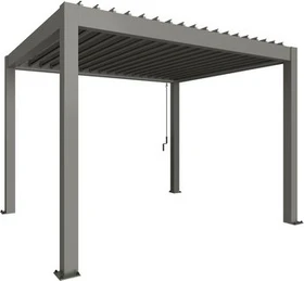 Biohort Pergola 3.5x3 quarzgrau-metallic/quarzgrau-metallic