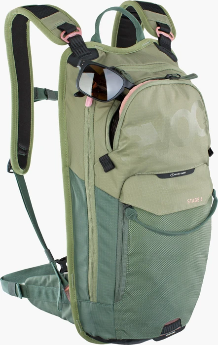 Evoc Stage 6 mit Trinksystem light olive/olive