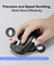 Renkforce RF-WM-220 Wireless Ergonomic Mouse mit zwei Scrollrädern schwarz, USB/Bluetooth Vorschaubild