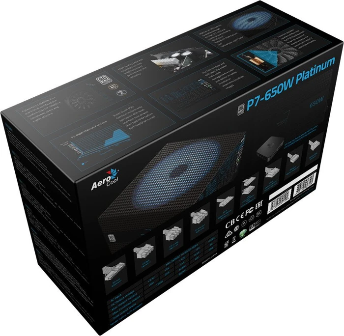 AeroCool Project 7 650W, ATX 2.4