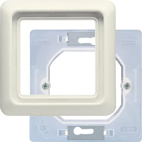 Jung Serie CD 500 Rahmen mit Dichtungsflansch IP44, weiß