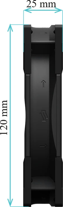 Endorfy SilentiumPC Fluctus 120 PWM, 120mm