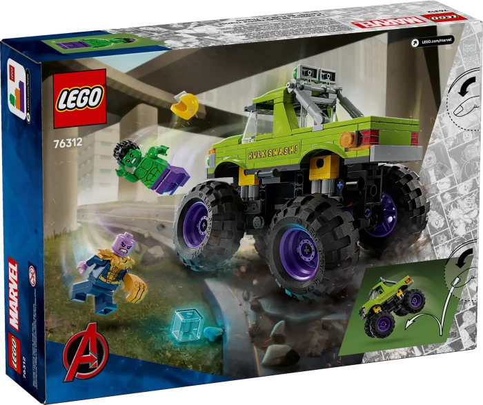 LEGO Marvel Super Heroes Spielset - Hulk-Truck vs. Thanos