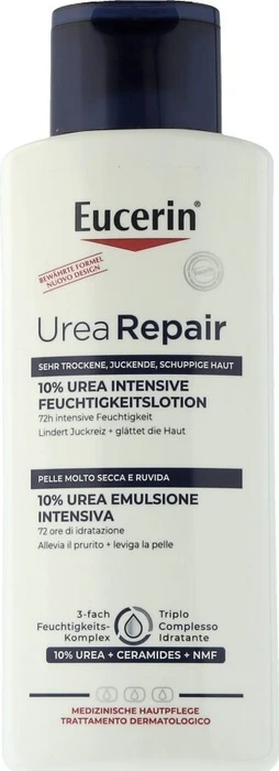 Eucerin Repair Lotion 10% Urea + NMF + Ceramide Body Lotion, 250ml