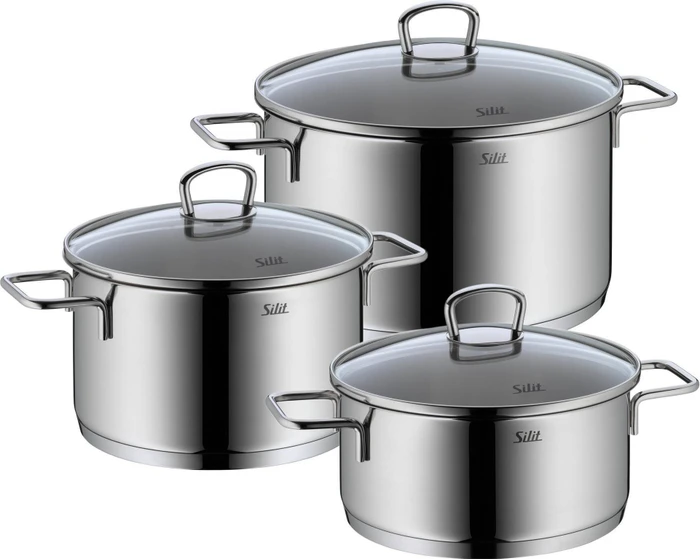 WMF Silit Alicante Kochtopf-Set, 3-tlg.