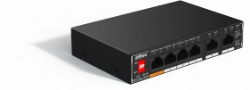 Dahua SG10 Desktop Gigabit Switch, 6x RJ-45, 36W PoE+ (SG1005LP)
