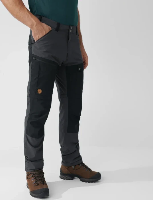 Fjällräven Abisko Midsummer Zip-Off Hose lang dark grey/black (Herren)