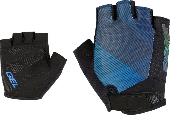 Ziener Chadi Fahrradhandschuhe black/cobalt blue (Junior)