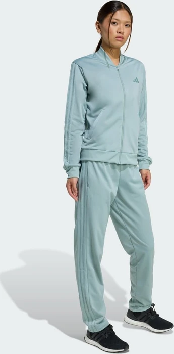adidas Essentials 3-Streifen Trainingsanzug wonder sage (Damen)