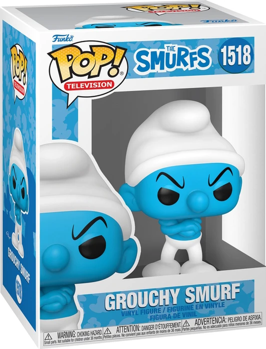 FunKo Pop! Television - The Smurfs - Grouchy Smurf