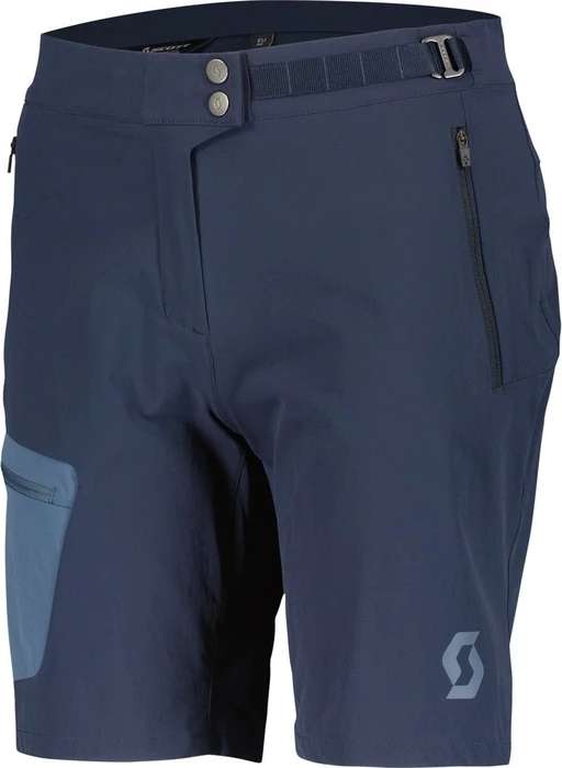 Scott Explorair Light Fahrradhose kurz dark blue/metal blue (Damen)