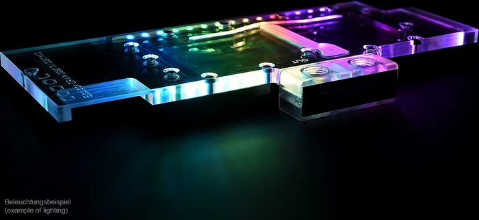Alphacool Eisblock GPX-N Acryl Light NVIDIA RTX 2080 M02 mit Backplate