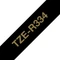 Brother TZe-R334 Beschriftungsband gold/schwarz, 12mm, 4m Vorschaubild
