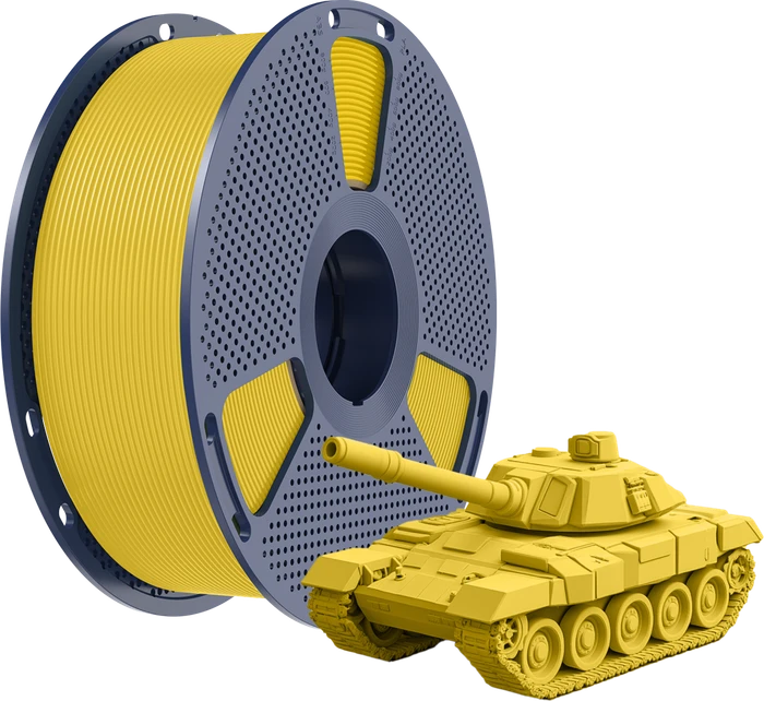 Sunlu High-Speed PLA+, gelb, Spule, 1.75mm, 1.00kg