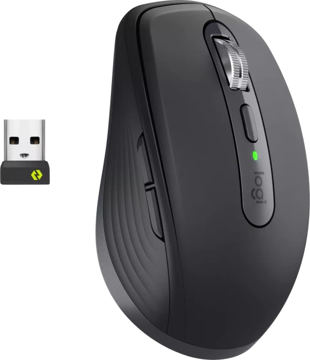 Logitech MX Anywhere 3S for Business Graphite, schwarz, Logi Bolt, USB/Bluetooth