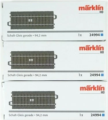 Märklin - Spur H0 Gleis - Schaltgleis gerade Länge 94,2mm