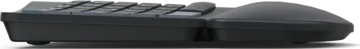 Hama WK-900 Ergo Multi-Device Tastatur, schwarz, LEDs weiß, mit Handballenauflage, USB/Bluetooth, DE