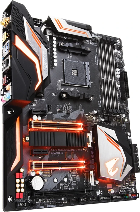 GIGABYTE X470 AORUS Gaming 5 WIFI (AMD AM4)